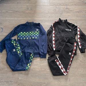2 HURLEY sweatsuits sz6